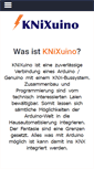 Mobile Screenshot of knixuino.com